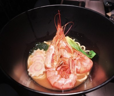503 RAMEN CON GAMBERONI E VERDURE