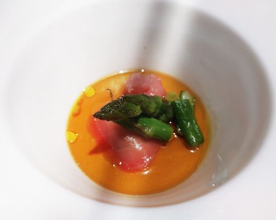054 CARPACCIO TONNO ASPARAGU