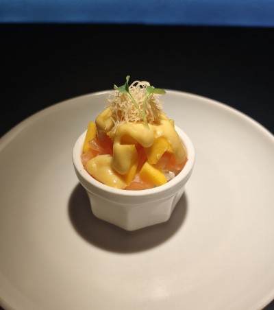 162 POKE SALMONE MANGO MINI