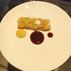 098 GAMBERI FRITTO SALMONE