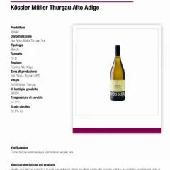 MULLER THURGAU KOSSLER