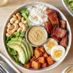 Honey Bacon & Egg Bowl