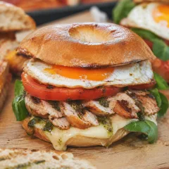 Chicken Bagel