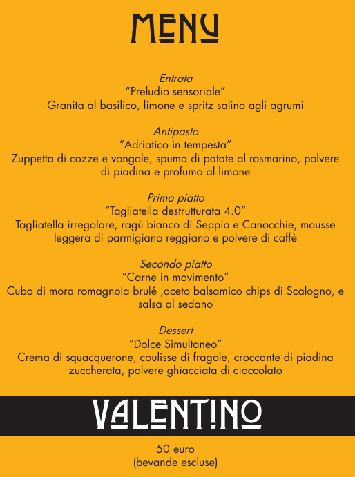 Cena Futuristica